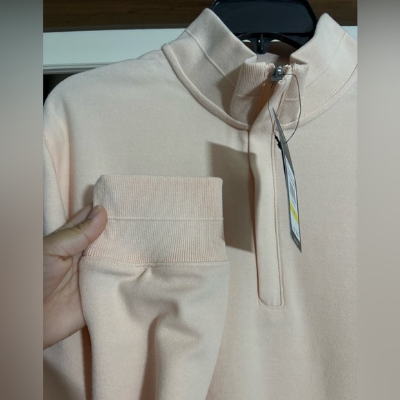 Van Heusen’s Luxore men long sleeve quarter zip pullover size M&L - Picture 7 of 10